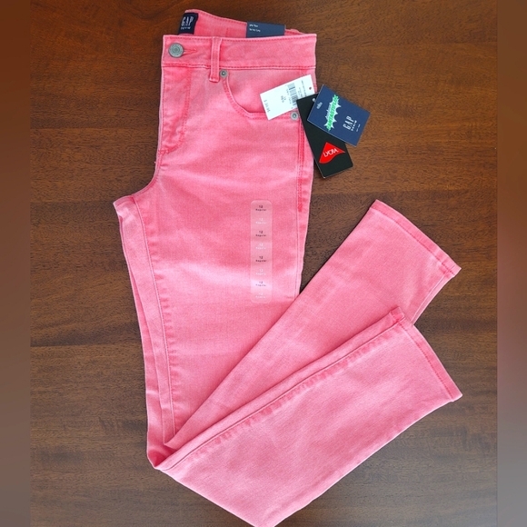 GAP Other - NWT Gap Denim High Stretch Super Skinny Jeans, 12 Girls Regular Super Skinny